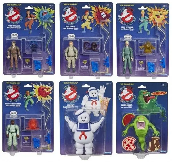 Real Ghostbusters Figures